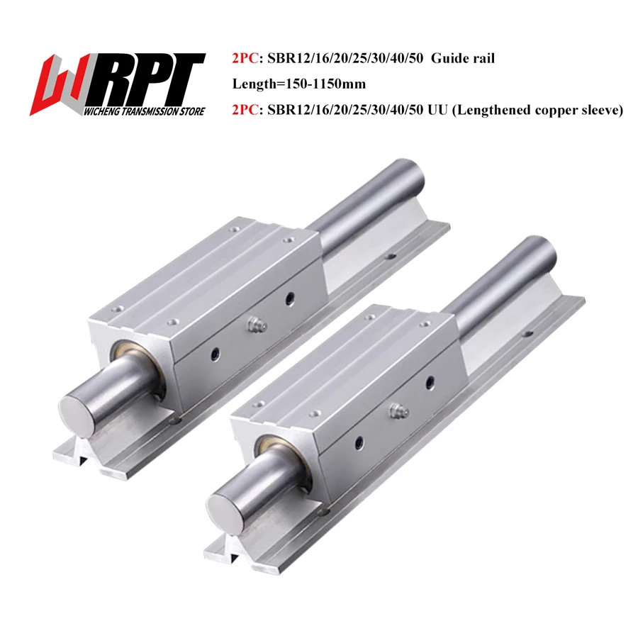 Линейная направляющая 2 шт. SBR12 16 20 25 30 35 40 50 Длина 150-1150 мм с 2 шт. SBR12-50LUU Удлиненная медная втулка, слайдер, детали принтера
Линейная направляющая 2 шт. SBR12 16 20 25 30 35 40 50 Длина 150-1150 мм с 2 шт. SBR12-50LUU Удлиненная медная втулка, слайдер, детали принтера