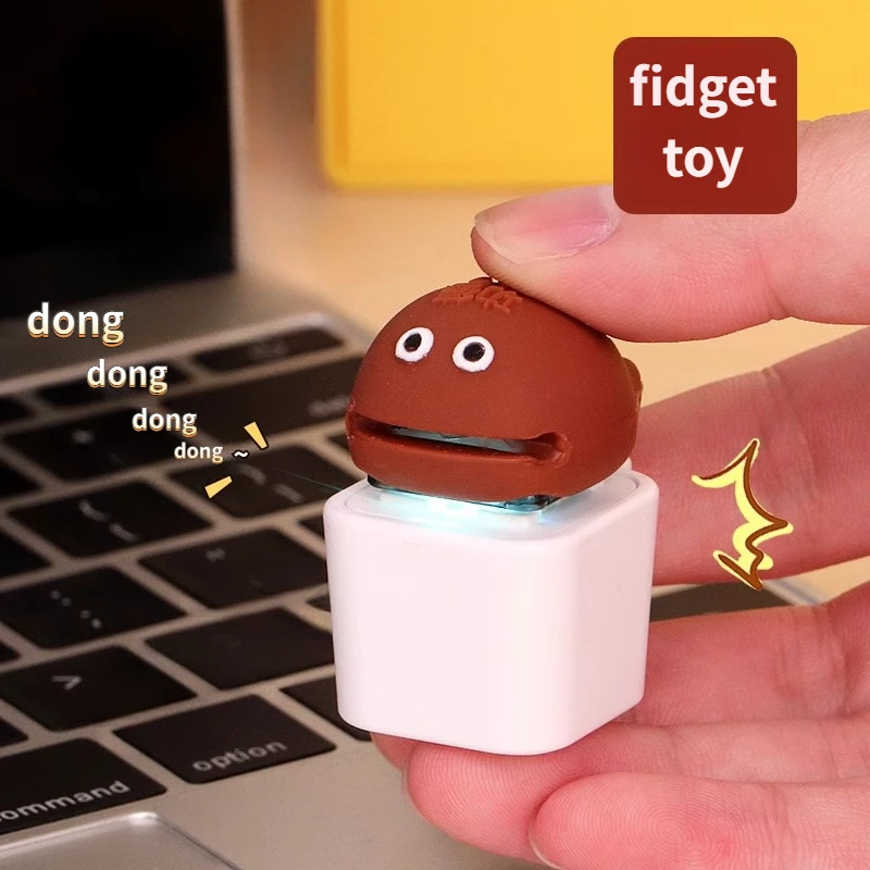 Merit +1 Keychain LED Wood Block Fingertip Button Fidget Toy Key Chain Stress Relief Pop Toys Key Pendant Accessories
Merit +1 Keychain LED Wood Block Fingertip Button Fidget Toy Key Chain Stress Relief Pop Toys Key Pendant Accessories