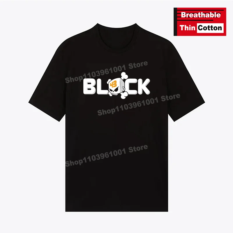 Breathable Thin Cotton T-Shirt Skull No.43 - BLACK Creative Design Print Shirts Tops y2k Hip Hop Casual Street Short Sleeve Tees
Breathable Thin Cotton T-Shirt Skull No.43 - BLACK Creative Design Print Shirts Tops y2k Hip Hop Casual Street Short Sleeve Tees
