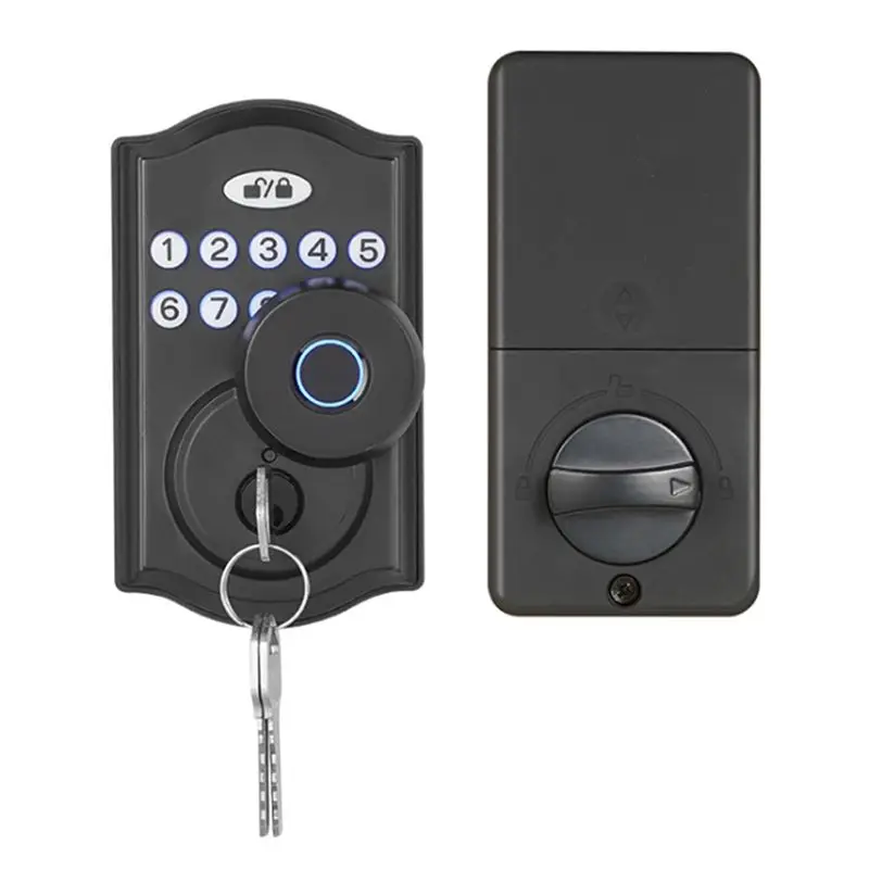 B17C Fingerprint Door Lock With APP Control/Fingerprint/Password/Key, Smart Deadbolt Lock With Automatic Lock
B17C Fingerprint Door Lock With APP Control/Fingerprint/Password/Key, Smart Deadbolt Lock With Automatic Lock