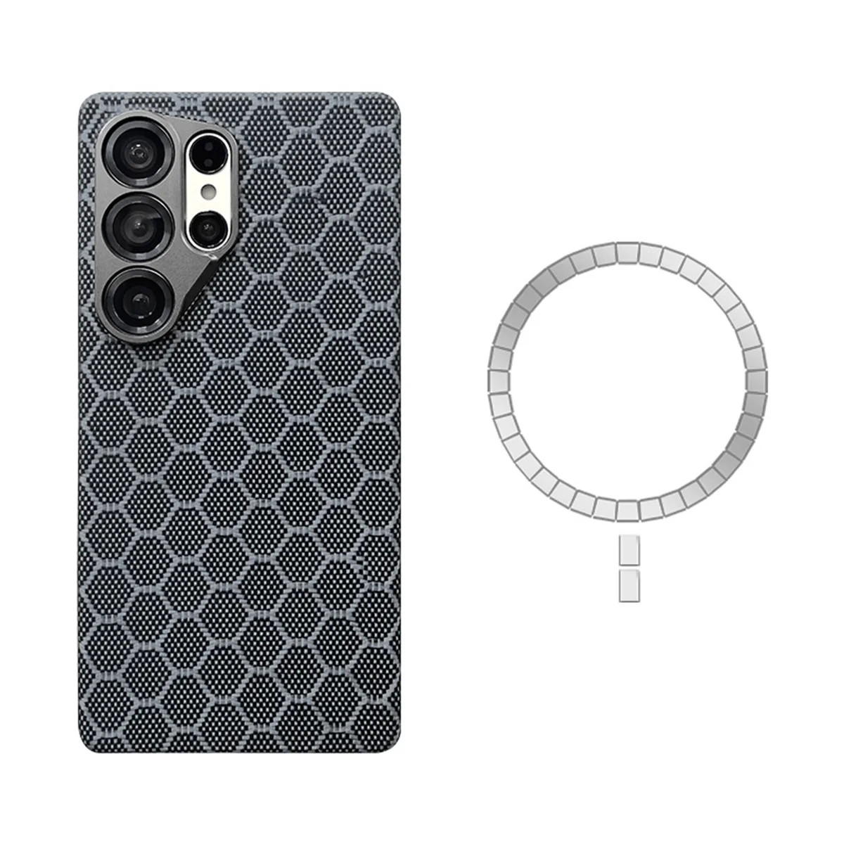 For Samsung Galaxy S25 Ultra Case Carbon Fiber Aramid Military Grade Drop Protection Light Wireless Charging
For Samsung Galaxy S25 Ultra Case Carbon Fiber Aramid Military Grade Drop Protection Light Wireless Charging