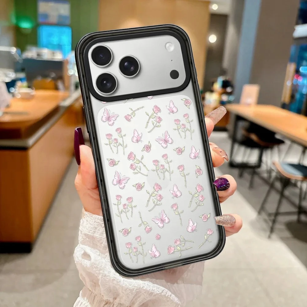 Pink Butterfly Flower Mirror / Acrylic Magnetic Phone Case Cover for IPhone 12 13 14 15 16 17 Pro Max Case for IPhone 17 Air
Pink Butterfly Flower Mirror / Acrylic Magnetic Phone Case Cover for IPhone 12 13 14 15 16 17 Pro Max Case for IPhone 17 Air