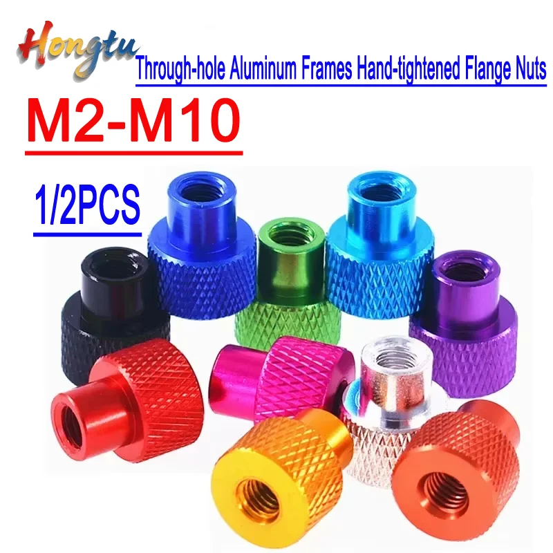 1/2PCS M2-M10 Through-hole Aluminum Frames Hand-tightened Flange Nuts Stepped Knurled Thumb Nuts
1/2PCS M2-M10 Through-hole Aluminum Frames Hand-tightened Flange Nuts Stepped Knurled Thumb Nuts