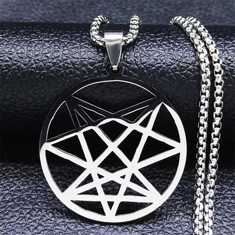 Nine Angles Hidden Necklace for Men/Women Stainless Steel Cross Pendant Kolye Necklaces Jewelry joyas N7095S06
Nine Angles Hidden Necklace for Men/Women Stainless Steel Cross Pendant Kolye Necklaces Jewelry joyas N7095S06