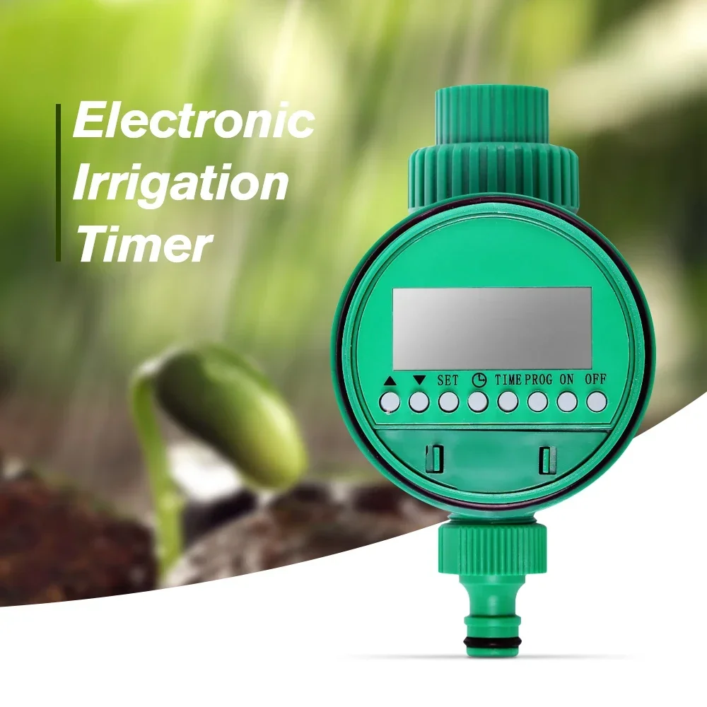 Automatic Electronic Water Timer Drip Irrigation Garden Sprinkler Controller Automatic Watering System Plant Garden Supplies
Automatic Electronic Water Timer Drip Irrigation Garden Sprinkler Controller Automatic Watering System Plant Garden Supplies