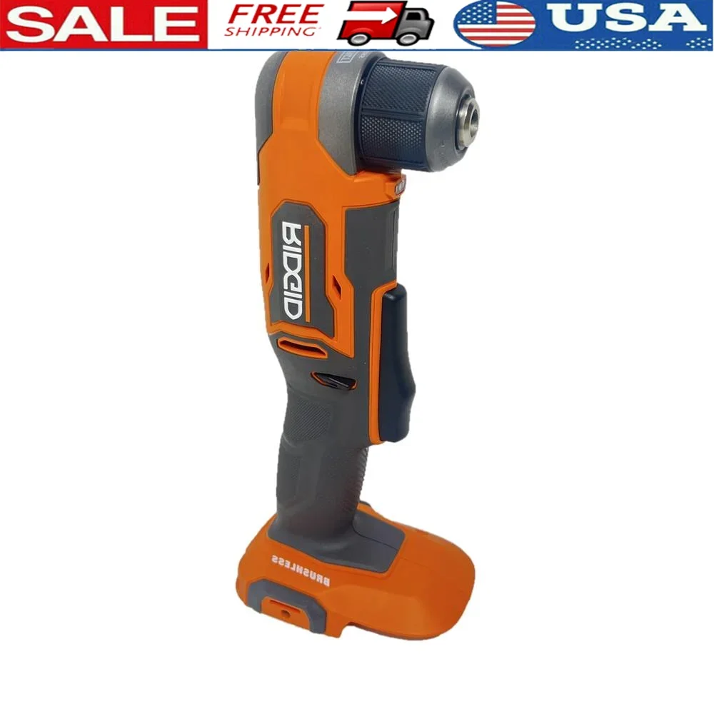 18V Cordless Brushless Right Angle Drill 375inlbs Torque Compact Lightweight 2Speed Gearbox LED Light Battery Powered 38in Chuck
18V Cordless Brushless Right Angle Drill 375inlbs Torque Compact Lightweight 2Speed Gearbox LED Light Battery Powered 38in Chuck