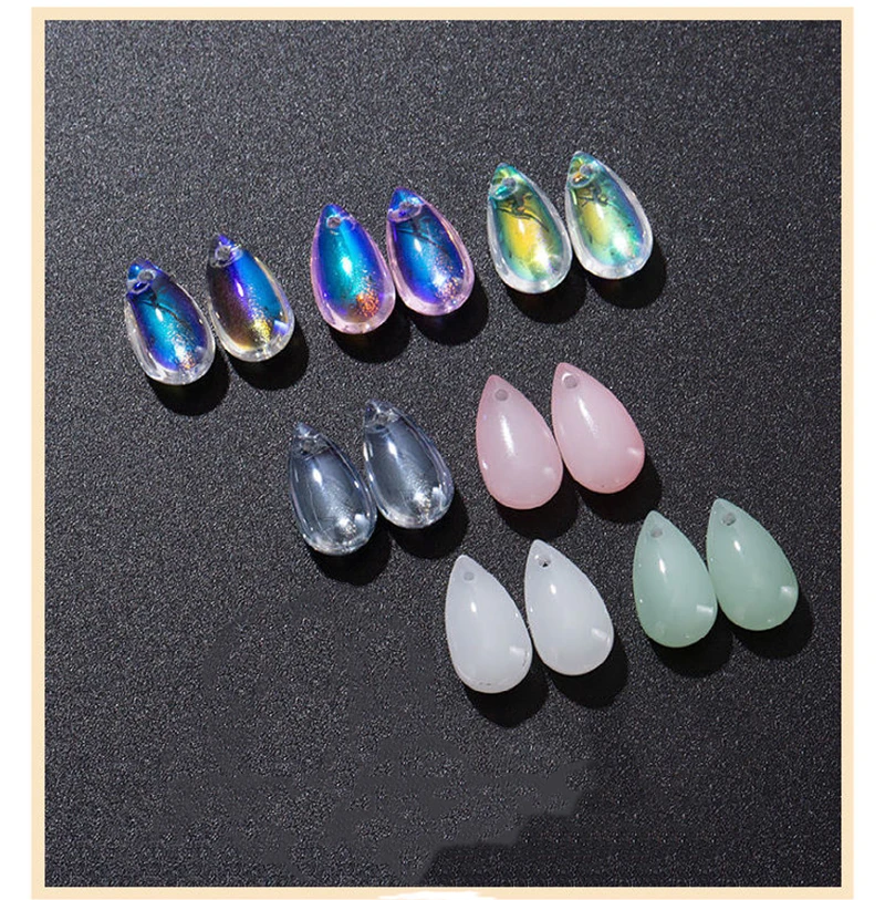 100pcs 8x14mm High Quality Water Drop Crystal Czech Glass Bead Color Glaze Loose Beads for Jewelry Making DIY Necklace Hairpins
100pcs 8x14mm High Quality Water Drop Crystal Czech Glass Bead Color Glaze Loose Beads for Jewelry Making DIY Necklace Hairpins