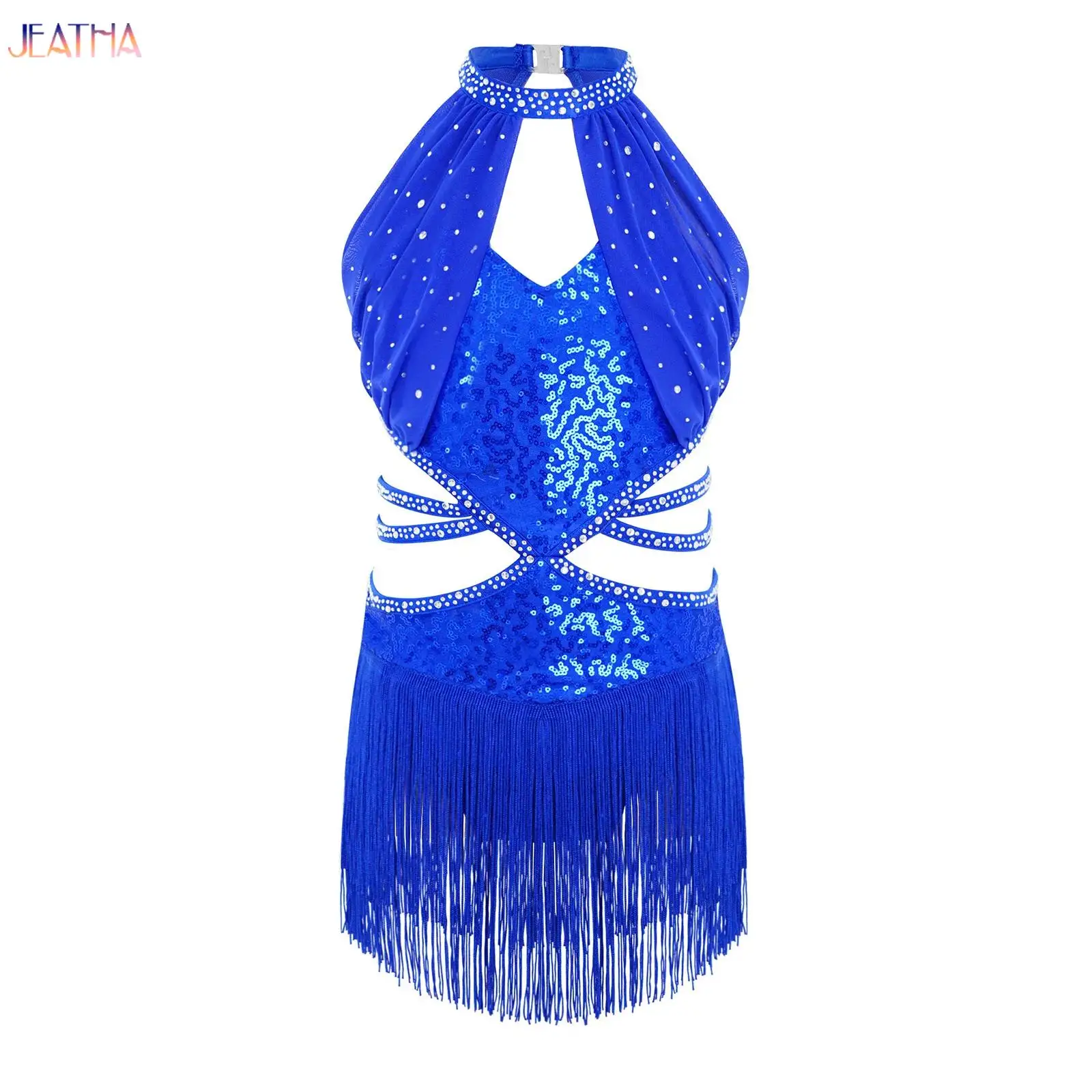 Girls Tassel Latin Dance Figure Skating Leotard Dress Sleeveless Fringe Bodysuit Rhinestone Tango Samba Cha-Cha Performance
Girls Tassel Latin Dance Figure Skating Leotard Dress Sleeveless Fringe Bodysuit Rhinestone Tango Samba Cha-Cha Performance
