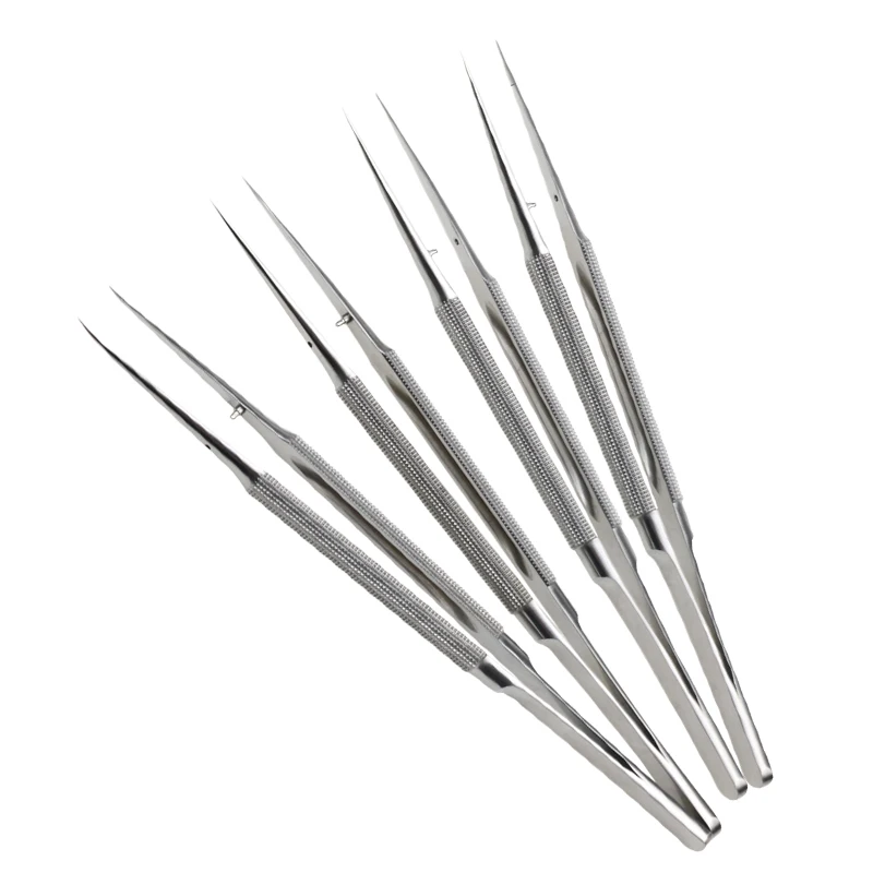 Microscopic Forceps Surgical Tweezers Instrument Straight Curved Tweezers with Platform Ophthalmic Instrument 14/16/18cm
Microscopic Forceps Surgical Tweezers Instrument Straight Curved Tweezers with Platform Ophthalmic Instrument 14/16/18cm