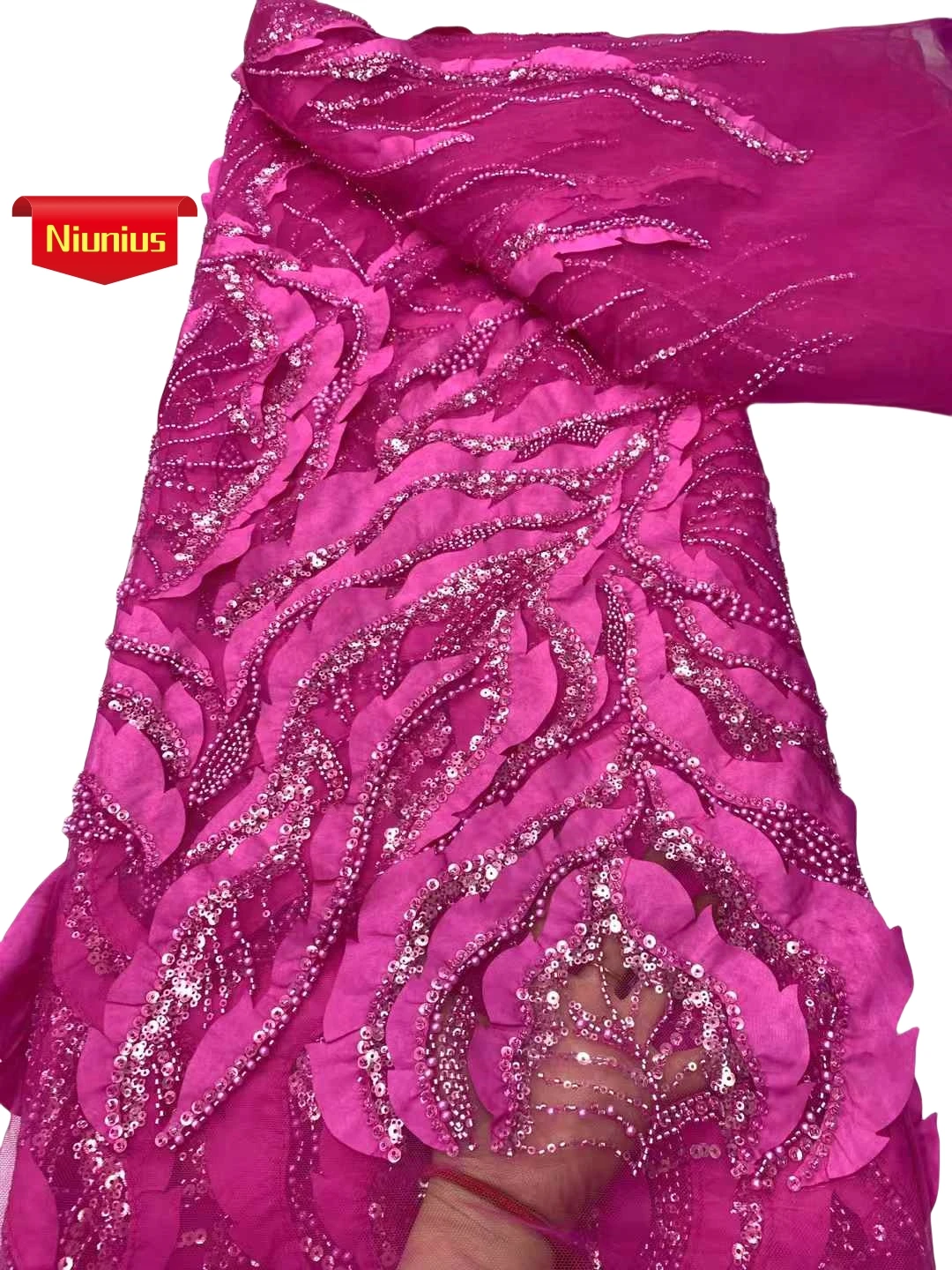 2025Latest Elegant Best Quality Luxrious Soft Applique Soft Embroidered Lace Fabric For Wedding Evening Dresses NN52593_R
2025Latest Elegant Best Quality Luxrious Soft Applique Soft Embroidered Lace Fabric For Wedding Evening Dresses NN52593_R
