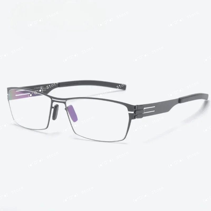 2025 German Brand Designer Glasses Frame Men Ultra Light Stainless Steel Retro Square Screwless Eyeglasses Business Eyewear Male
2025 German Brand Designer Glasses Frame Men Ultra Light Stainless Steel Retro Square Screwless Eyeglasses Business Eyewear Male