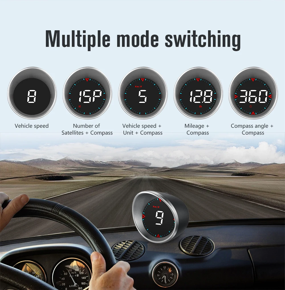 Высококачественный проекционный дисплей G5 (HUD) для всех автомобилей с интеллектуальным OBD2-датчиком: скорость, напряжение, температура воды
Высококачественный проекционный дисплей G5 (HUD) для всех автомобилей с интеллектуальным OBD2-датчиком: скорость, напряжение, температура воды