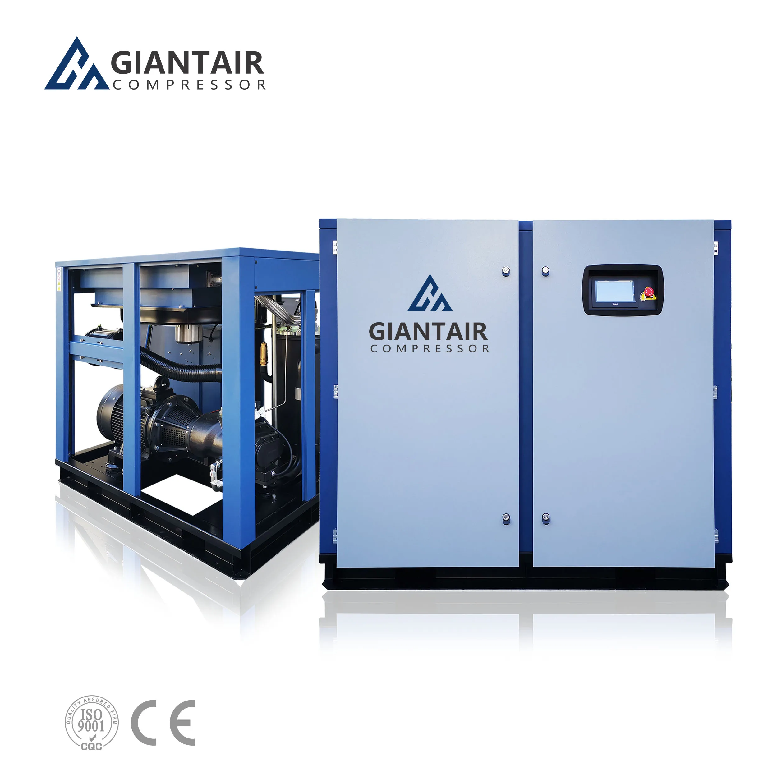 GIANTAIR 7,5 кВт, 11 кВт, 15 кВт, 22 кВт, 37 кВт, бесшумный поворотный винтовой воздушный компрессор, компрессор De Aire, промышленный для песочного бластера
GIANTAIR 7,5 кВт, 11 кВт, 15 кВт, 22 кВт, 37 кВт, бесшумный поворотный винтовой воздушный компрессор, компрессор De Aire, промышленный для песочного бластера