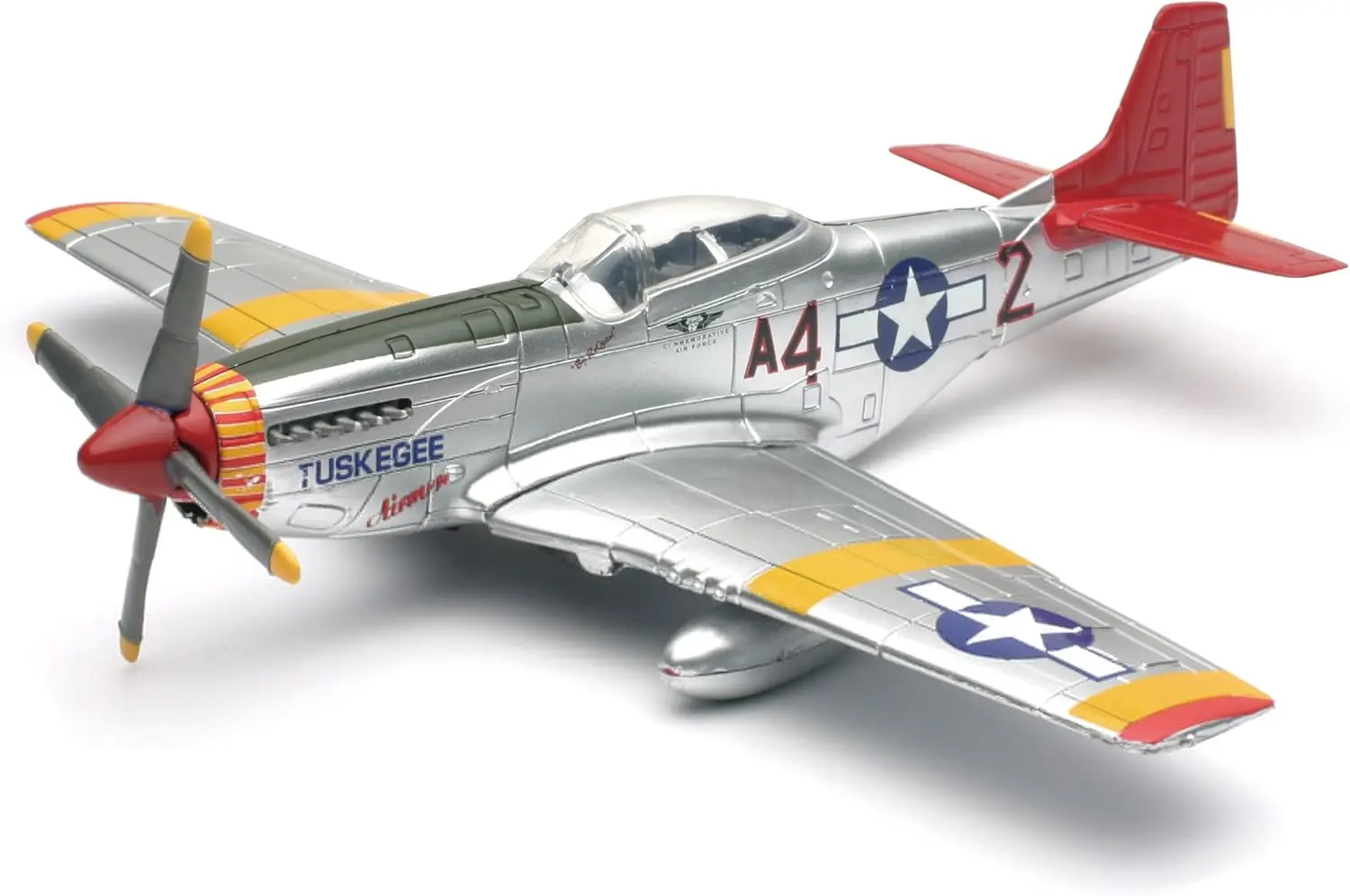 Реплика истребителя P-51D Red Tails времен Второй мировой войны, масштаб 1:48, с предварительно нанесенной покраской и подставкой
Реплика истребителя P-51D Red Tails времен Второй мировой войны, масштаб 1:48, с предварительно нанесенной покраской и подставкой