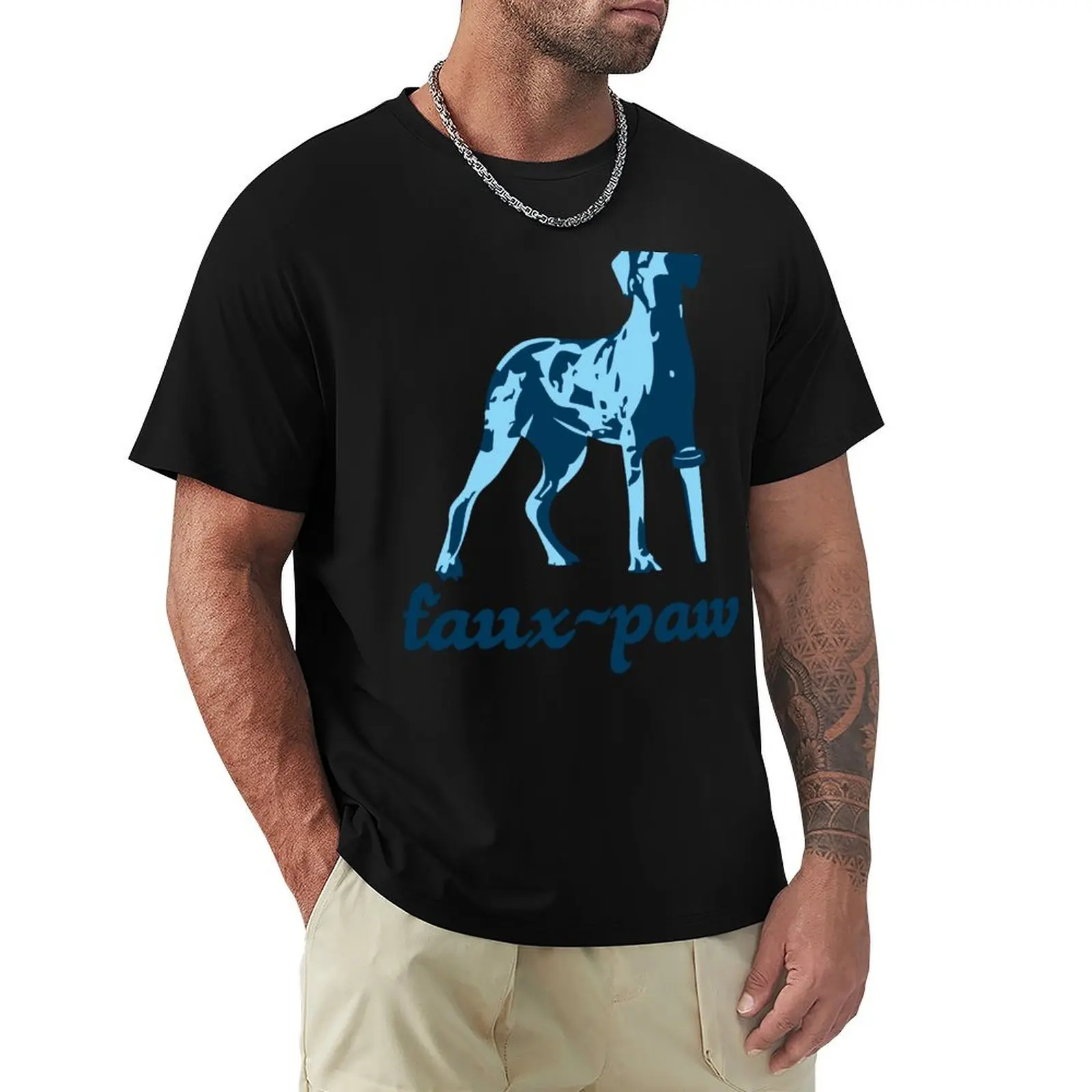 Faux Paw Chuck T-Shirt Sports Casual Short Sleeve Cotton Tee
Faux Paw Chuck T-Shirt Sports Casual Short Sleeve Cotton Tee