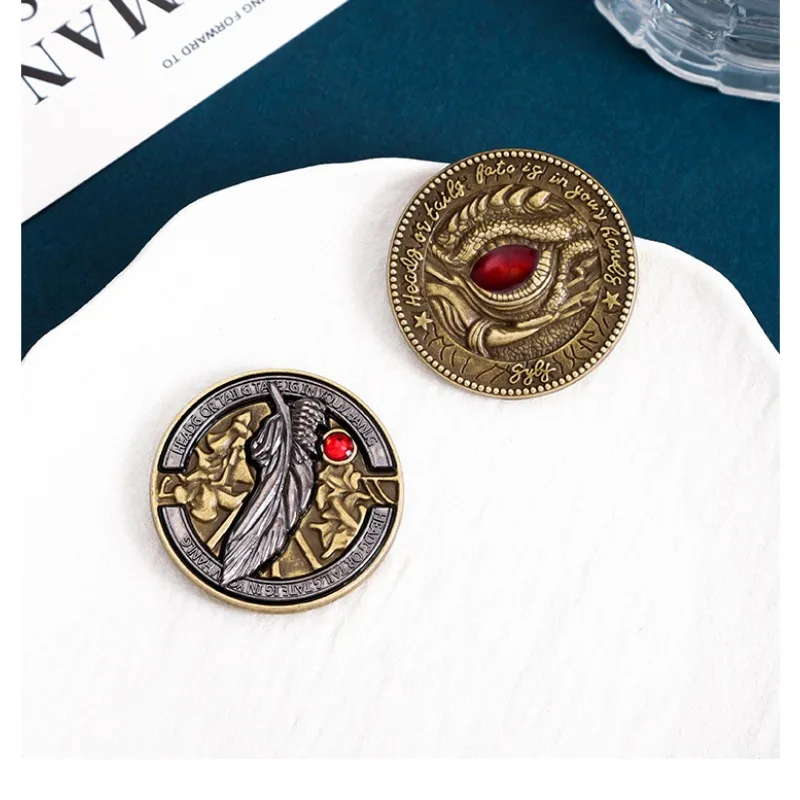 Love and Deepspace Creative Decision Making Coin Lucky Wish Coin Anime Themed Metal Commemorative Coin Unique Gift for Friends
Love and Deepspace Creative Decision Making Coin Lucky Wish Coin Anime Themed Metal Commemorative Coin Unique Gift for Friends