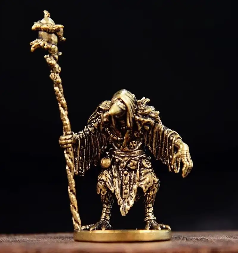 Brass Sorcerer Bird Figurine Small Animal Statue Office Home Decoration Toy
Brass Sorcerer Bird Figurine Small Animal Statue Office Home Decoration Toy