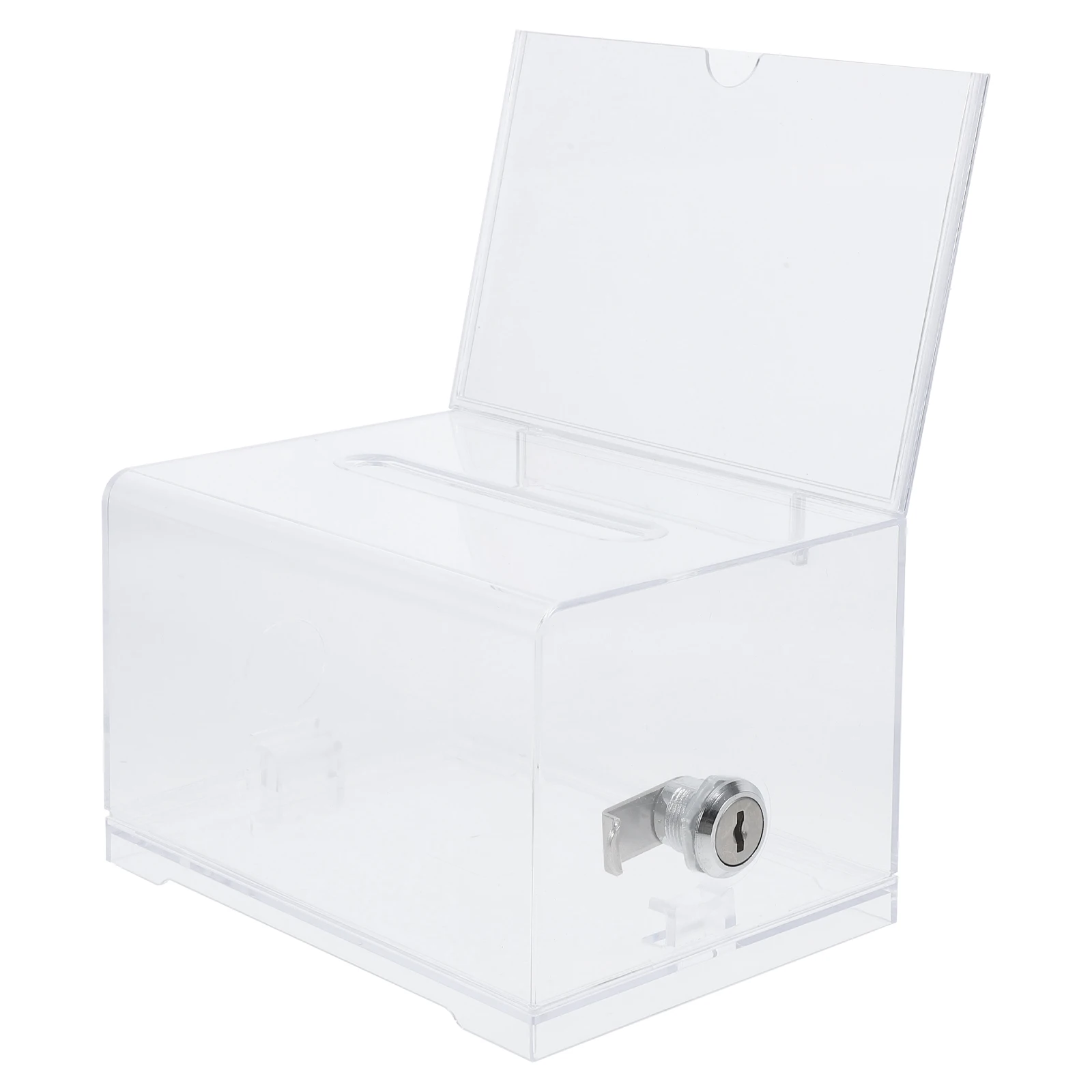 Business Card Box Clear Acrylic Suggestion Boxes Exhibition Supplies Large Capacity Multifunctional Design Office Classroom
Business Card Box Clear Acrylic Suggestion Boxes Exhibition Supplies Large Capacity Multifunctional Design Office Classroom