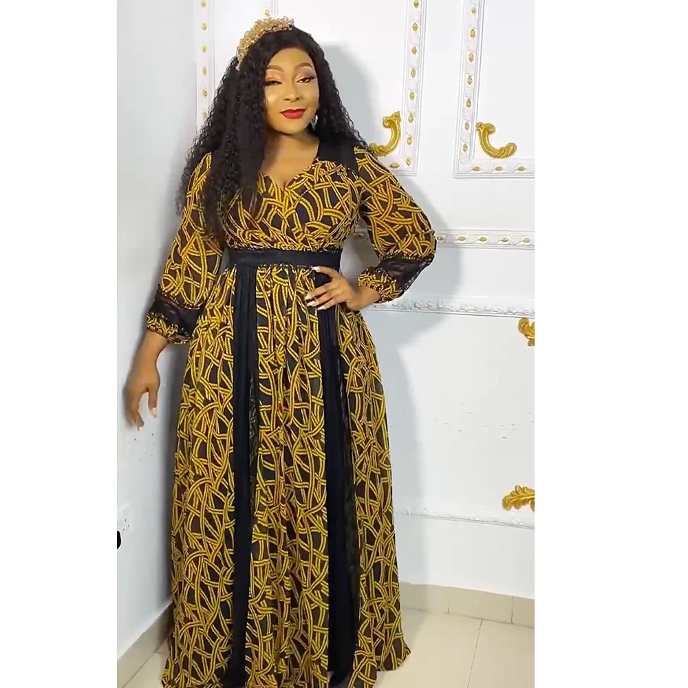 Plus Size African Party Dresses for Women 2025 New Fashion Dashiki Ankara Print Wedding Gowns Elegant Turkey Muslim Maxi Dress
Plus Size African Party Dresses for Women 2025 New Fashion Dashiki Ankara Print Wedding Gowns Elegant Turkey Muslim Maxi Dress