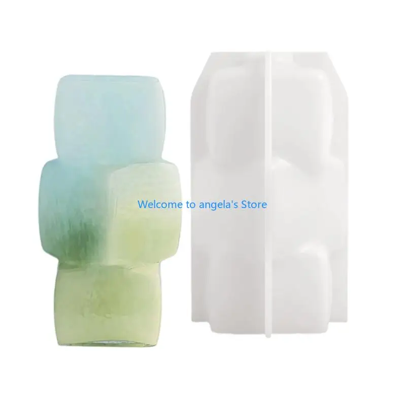 X4YC Silicone Mold for Geometric Blocks Vase Plaster Mold for Indoor Decoration
X4YC Silicone Mold for Geometric Blocks Vase Plaster Mold for Indoor Decoration