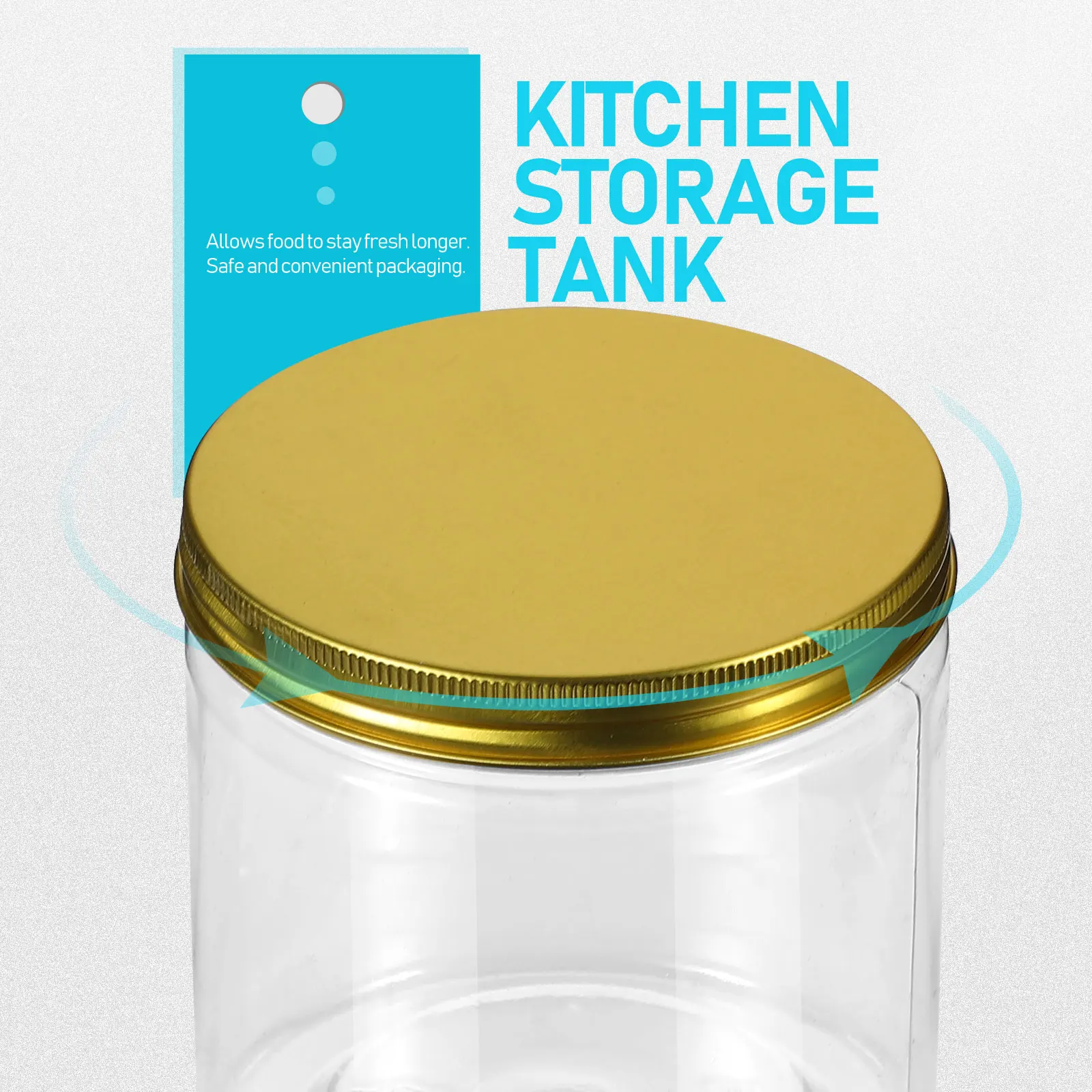 6 Pcs Food Airtight Jar Plastic Storage Bottle Flour Container Grain Holding Can Glass
6 Pcs Food Airtight Jar Plastic Storage Bottle Flour Container Grain Holding Can Glass