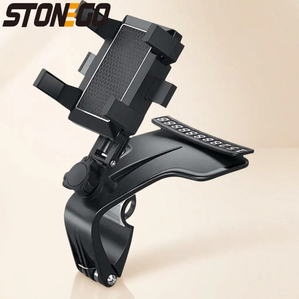 360 Degree Adjustable Universal Car Phone Mount Holder for 3 to 7 Inch Smartphones Dashboard Sun Visor Rearview Mirror Stand
360 Degree Adjustable Universal Car Phone Mount Holder for 3 to 7 Inch Smartphones Dashboard Sun Visor Rearview Mirror Stand