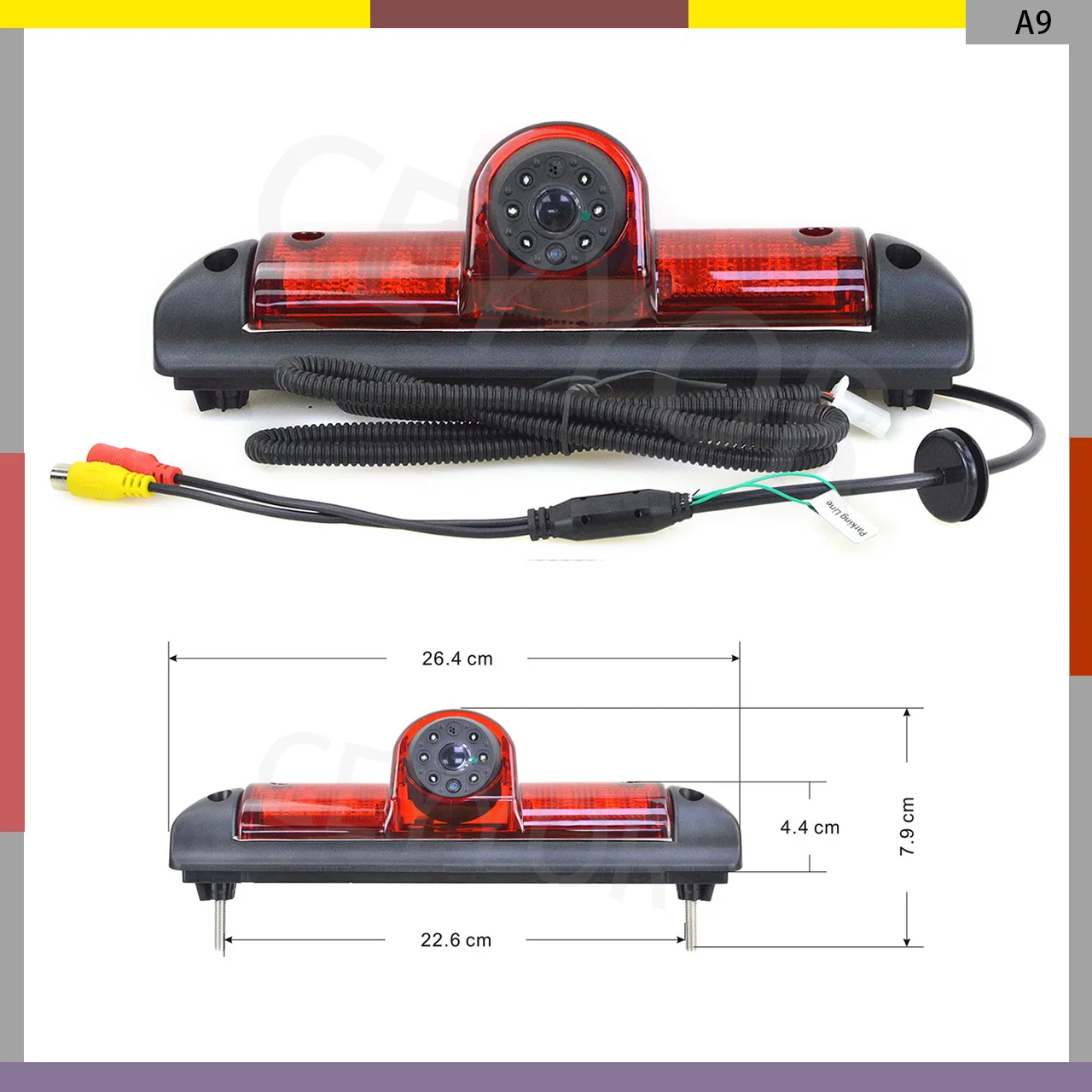 An AHD 1080p modelCar brake lights, suitable for Citroën, Peugeot Boxer, Van Fiat Ducato night vision reversing cameras
An AHD 1080p modelCar brake lights, suitable for Citroën, Peugeot Boxer, Van Fiat Ducato night vision reversing cameras