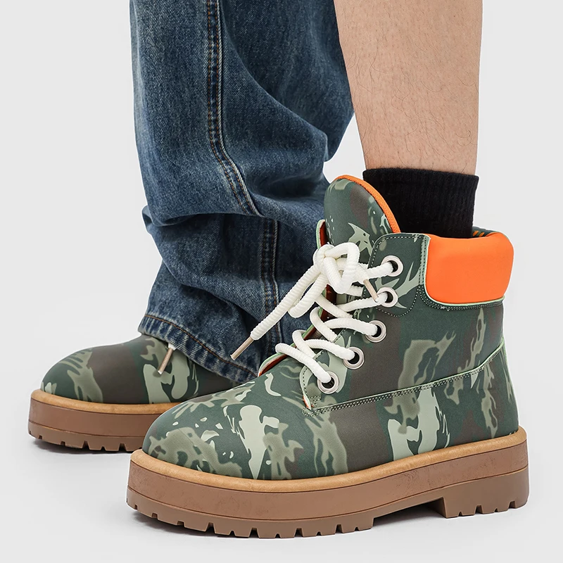 New Yellow Brown Boot Security Ankle Boots Men Leather Men's Motorcycle Boots Military Shoes Work Safety Shoes Booties Men Shoes
New Yellow Brown Boot Security Ankle Boots Men Leather Men's Motorcycle Boots Military Shoes Work Safety Shoes Booties Men Shoes