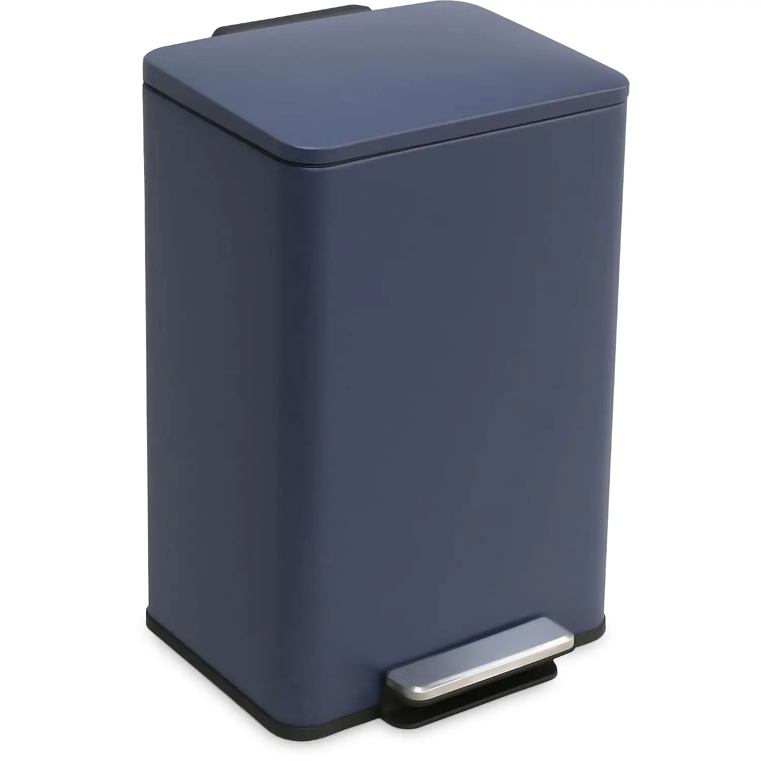 13.2 Gallon/50 Liter Step-On Trash Can, Stainless Steel Kitchen Garbage Bin with Soft Close Lid & Removable Inner Bucket, Hands-Free Foot Pedal for Kitchen Office Bedroom, Blue
13.2 Gallon/50 Liter Step-On Trash Can, Stainless Steel Kitchen Garbage Bin with Soft Close Lid & Removable Inner Bucket, Hands-Free Foot Pedal for Kitchen Office Bedroom, Blue