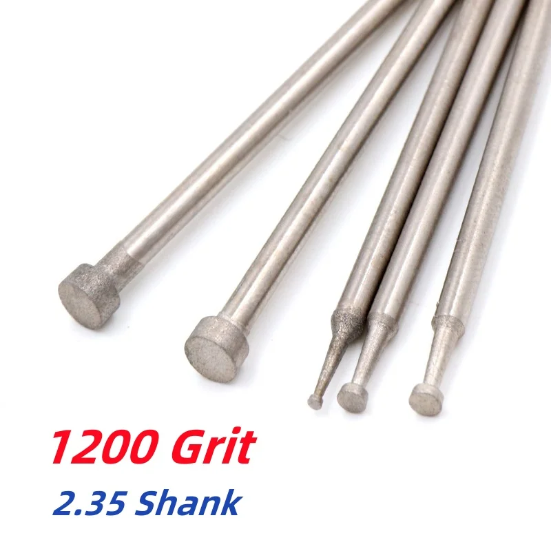 1200 Grit Grinding Flat Rotary Burr Drill Bit 2.35 Shank For Jade Glass Carving Engraving Abrasive Tools
1200 Grit Grinding Flat Rotary Burr Drill Bit 2.35 Shank For Jade Glass Carving Engraving Abrasive Tools