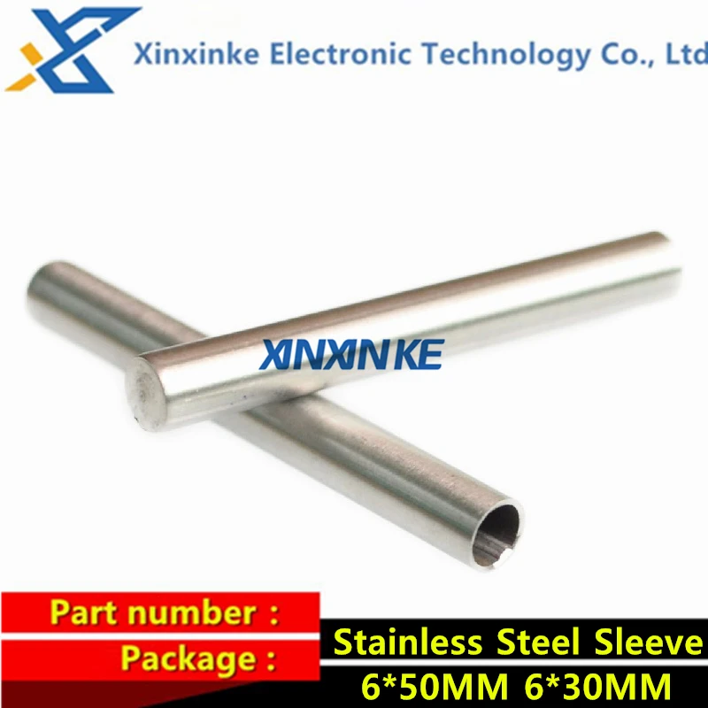 50PCS 6x50 6*30MM Temperature Sensor PT100 DS18B20 Stainless Steel Sleeve Blind Tube Protection Sleeve
50PCS 6x50 6*30MM Temperature Sensor PT100 DS18B20 Stainless Steel Sleeve Blind Tube Protection Sleeve