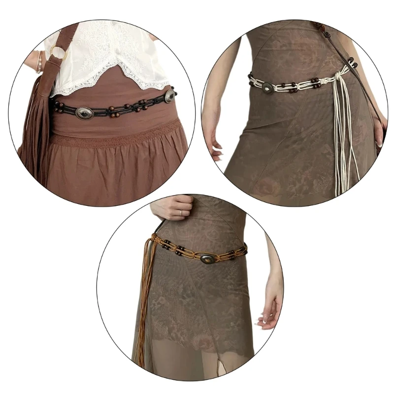 Bohemian Handmade Braided Waist Rope for Women Beads Decors Shirt Dress Belt
Bohemian Handmade Braided Waist Rope for Women Beads Decors Shirt Dress Belt