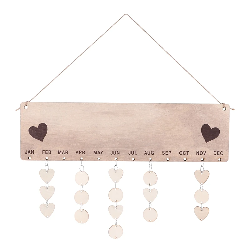 Family Birthday Board Set Hanging Wooden Calendar Wall Calendar Decor For Family Friends Birthday Reminder
Family Birthday Board Set Hanging Wooden Calendar Wall Calendar Decor For Family Friends Birthday Reminder