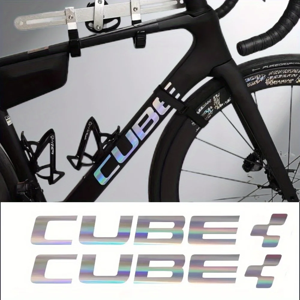 4Pcs Vinyl Reflective Bicycle Stickers Racing Style Cube Art Deco Decals Universal DIY Decor for Bike Frame Modification
4Pcs Vinyl Reflective Bicycle Stickers Racing Style Cube Art Deco Decals Universal DIY Decor for Bike Frame Modification