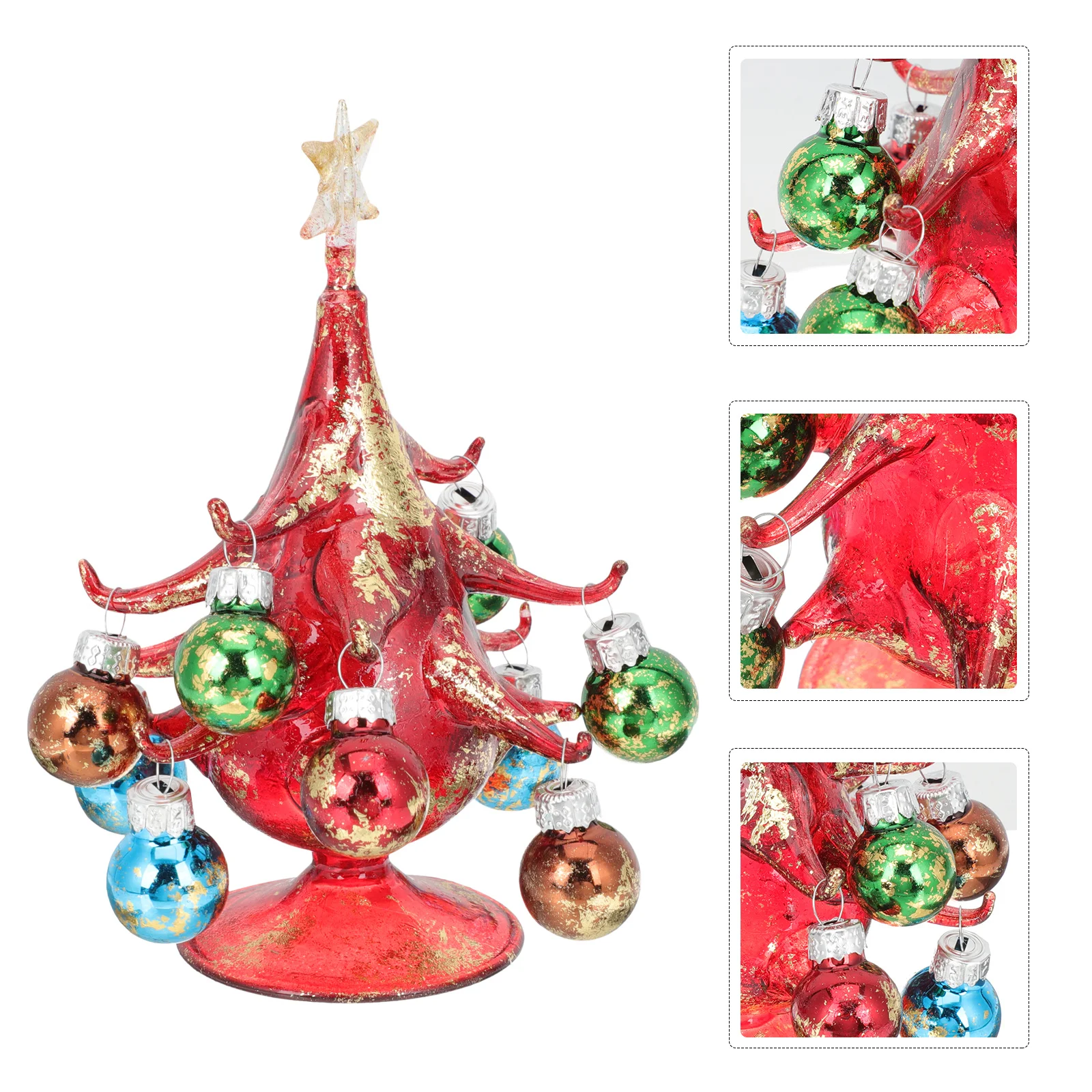 Tabletop Christmas Tree Decoration Glass Ornament Small Festive Tree for Holiday Home Decor Living Room Bedroom Kitchen Bathroom
Tabletop Christmas Tree Decoration Glass Ornament Small Festive Tree for Holiday Home Decor Living Room Bedroom Kitchen Bathroom