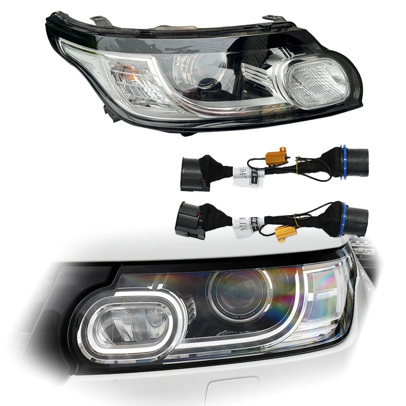 For Land Rover Range Rover Sport 2014 Model Halogen Headlights Upgrade with Daytime Running Lights
For Land Rover Range Rover Sport 2014 Model Halogen Headlights Upgrade with Daytime Running Lights