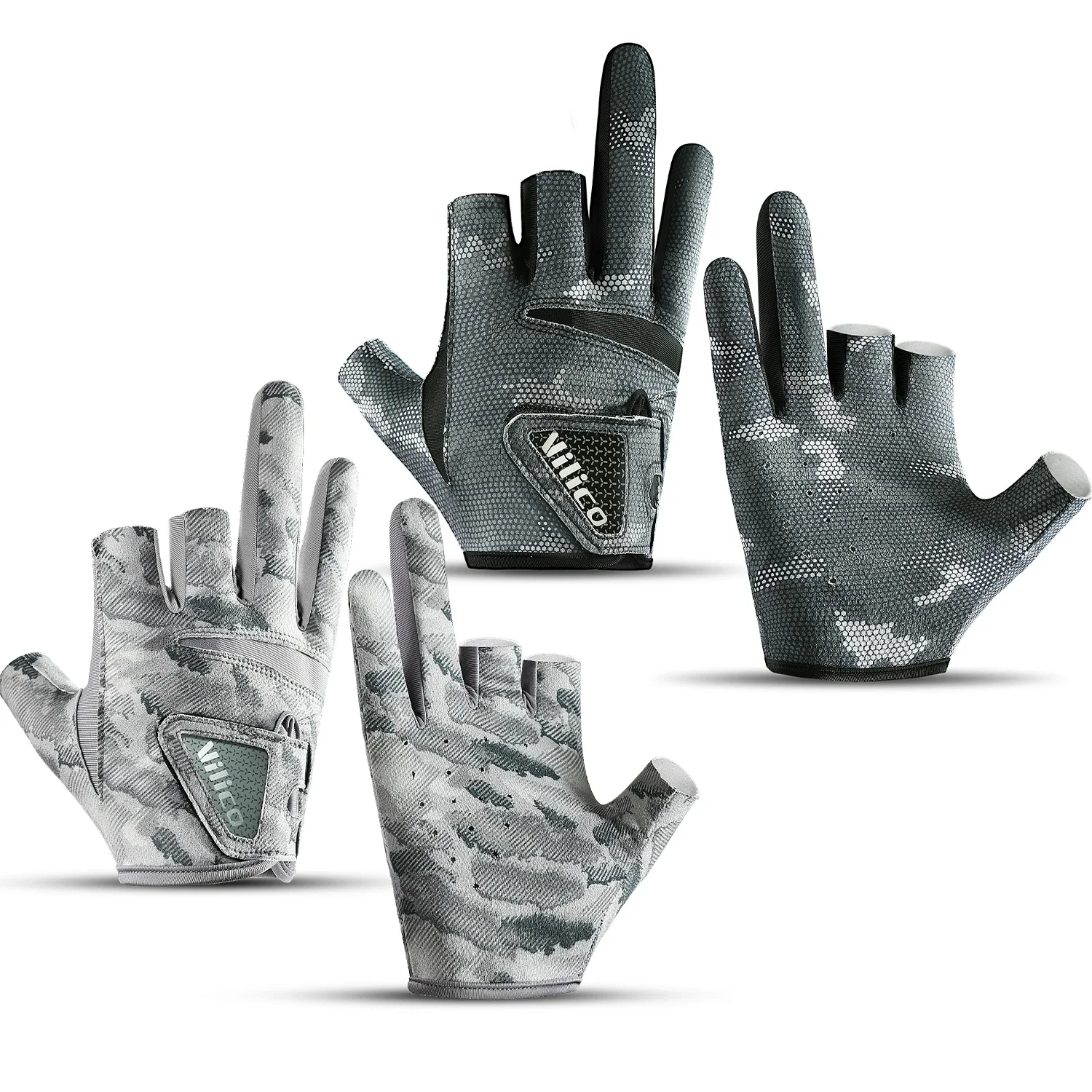 1 Pair Fishing Gloves for Men Summer Fishing Road Sub Sunscreen and Anti Slip Ice Silk Breathable Thin Three Finger Cut Gloves
1 Pair Fishing Gloves for Men Summer Fishing Road Sub Sunscreen and Anti Slip Ice Silk Breathable Thin Three Finger Cut Gloves