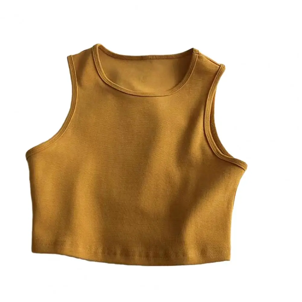 Women Camisole Stylish Women's Summer Tank Tops for Wear Round Neck Slim Fit Vest Solid Colors Trendy Cropped Bottom for Women
Women Camisole Stylish Women's Summer Tank Tops for Wear Round Neck Slim Fit Vest Solid Colors Trendy Cropped Bottom for Women