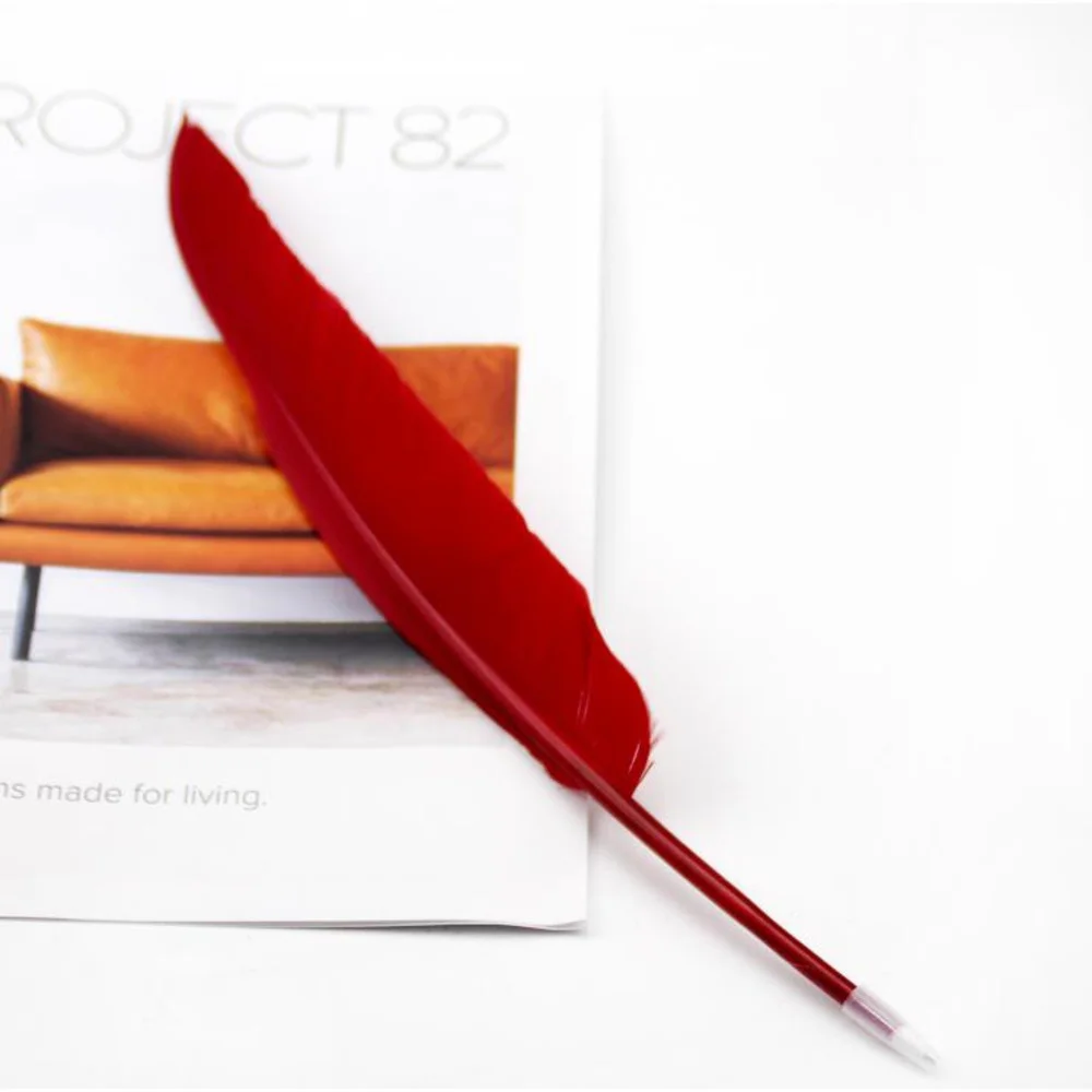 1000Pcs Retro Style Feather Quill Plastic Ballpoint Pen For Office Student Home Decor Random Color
1000Pcs Retro Style Feather Quill Plastic Ballpoint Pen For Office Student Home Decor Random Color