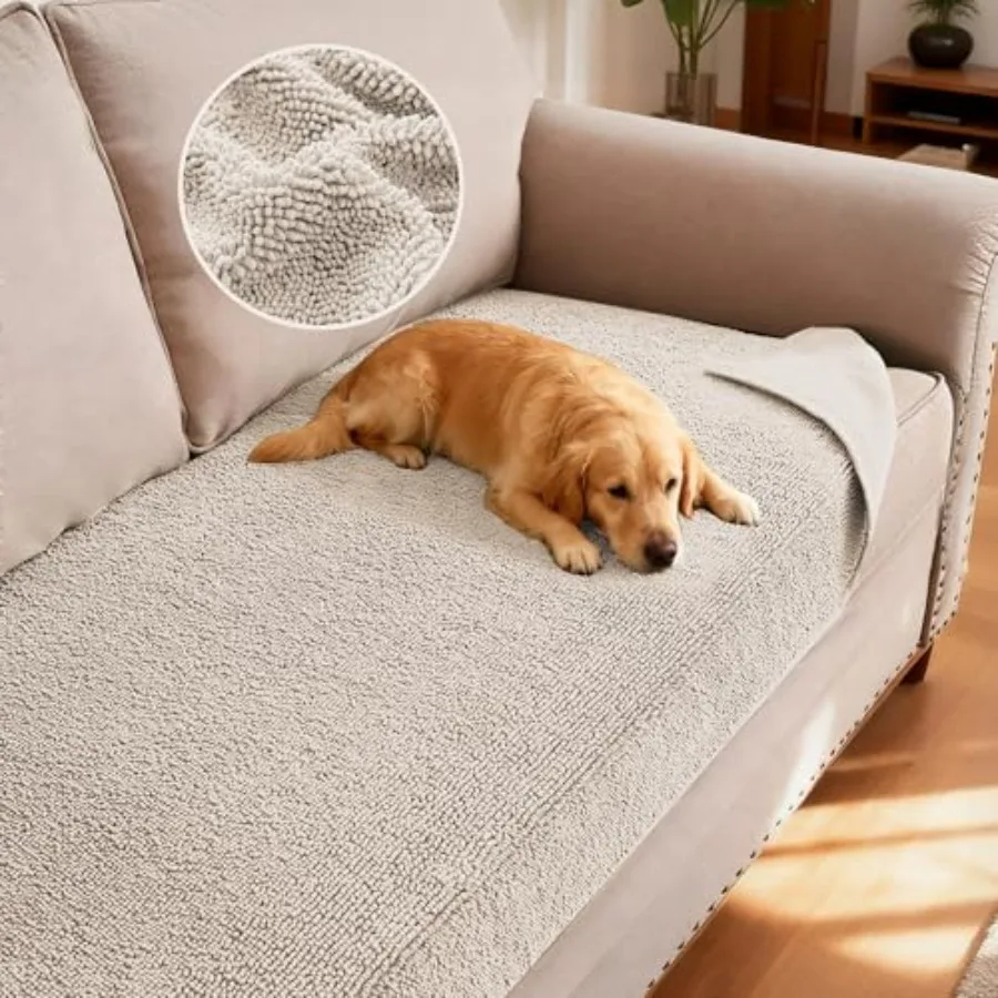Non Slip Pet Couch Cover Chenille Dog Bed Protector Thick Soft Sofa Slipcover Pet Friendly Washable Couch Cushion Covers for Pe
Non Slip Pet Couch Cover Chenille Dog Bed Protector Thick Soft Sofa Slipcover Pet Friendly Washable Couch Cushion Covers for Pe