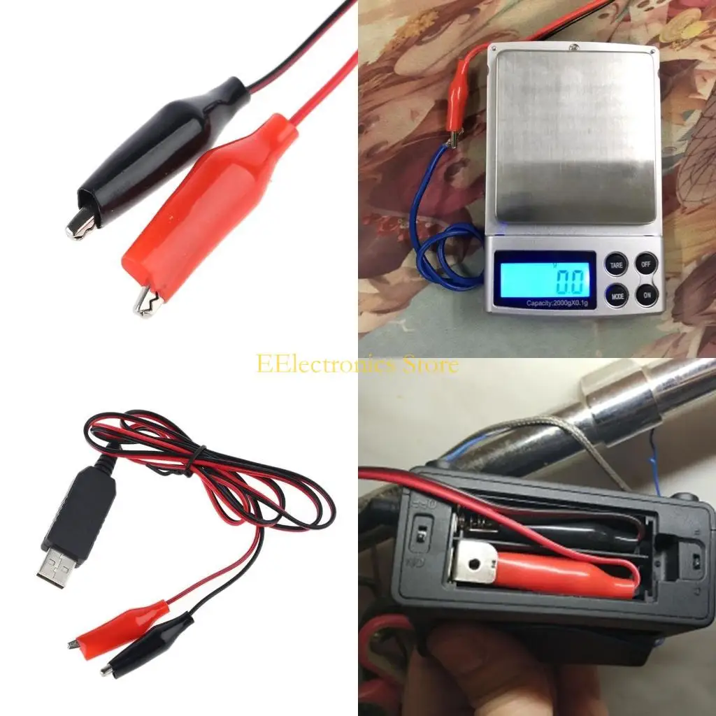 B03C Battery Eliminators USB Type C to 4.5V AA/AAA/C Battery Eliminators for 3x AA
B03C Battery Eliminators USB Type C to 4.5V AA/AAA/C Battery Eliminators for 3x AA