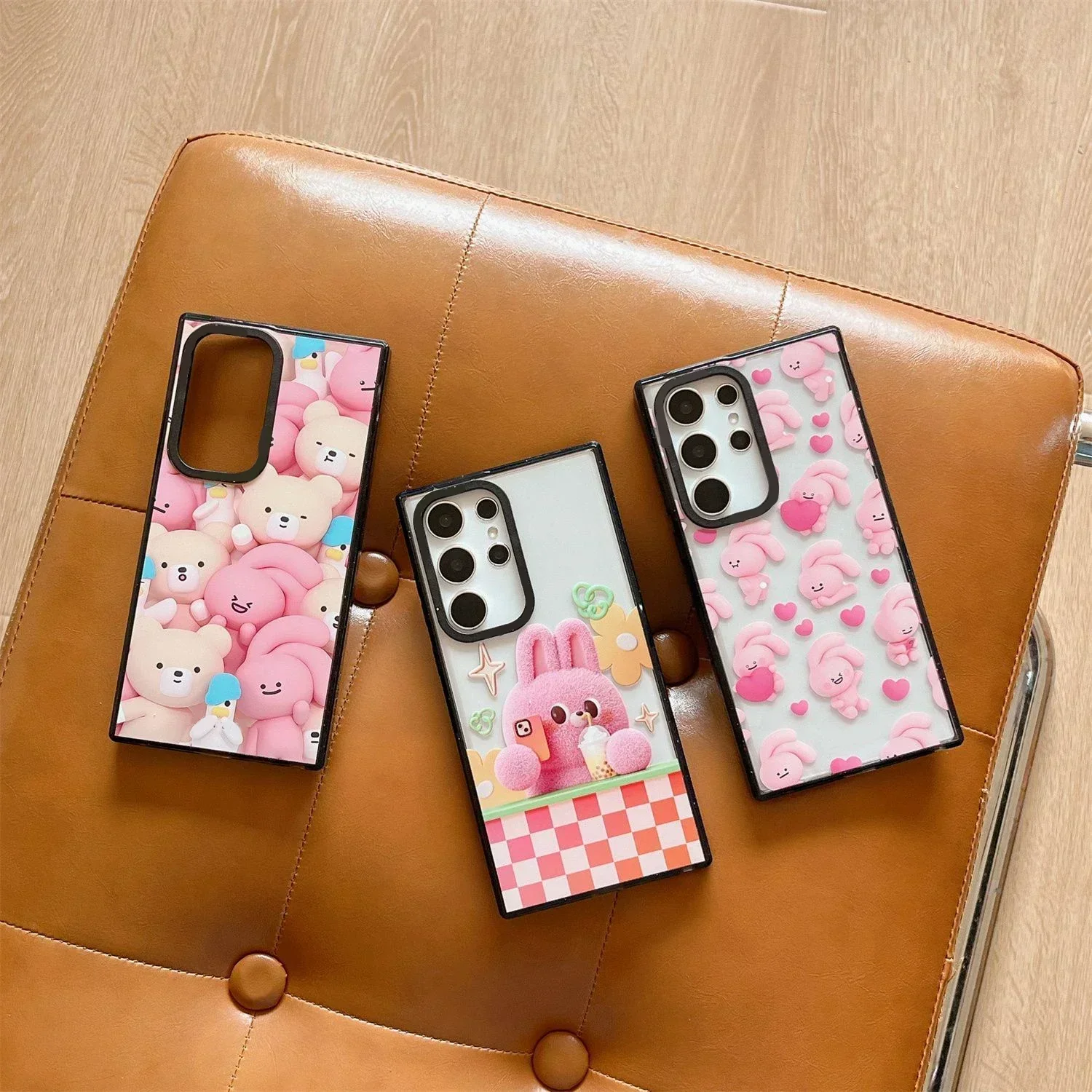 Cute Pink Rabbit Acrylic Black Border Case for Samsung Galaxy S22 S23 S24 S25 Ultra S22+ S23+ S24 Plus Cover Protective Shell
Cute Pink Rabbit Acrylic Black Border Case for Samsung Galaxy S22 S23 S24 S25 Ultra S22+ S23+ S24 Plus Cover Protective Shell