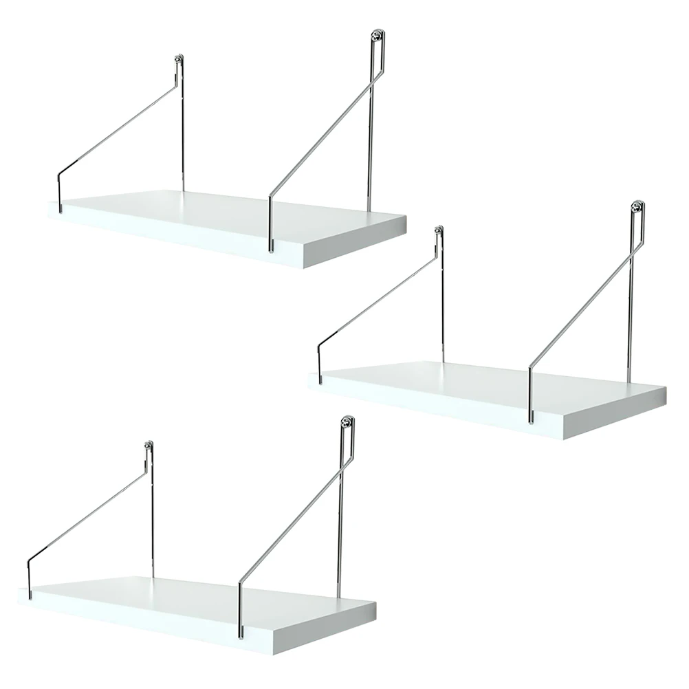 3pcs Wall Shelves White 30X15cm Punch Free Floating Storage Rack for Bedroom Kitchen Living Room Wall Mounted Organizer Home 
3pcs Wall Shelves White 30X15cm Punch Free Floating Storage Rack for Bedroom Kitchen Living Room Wall Mounted Organizer Home