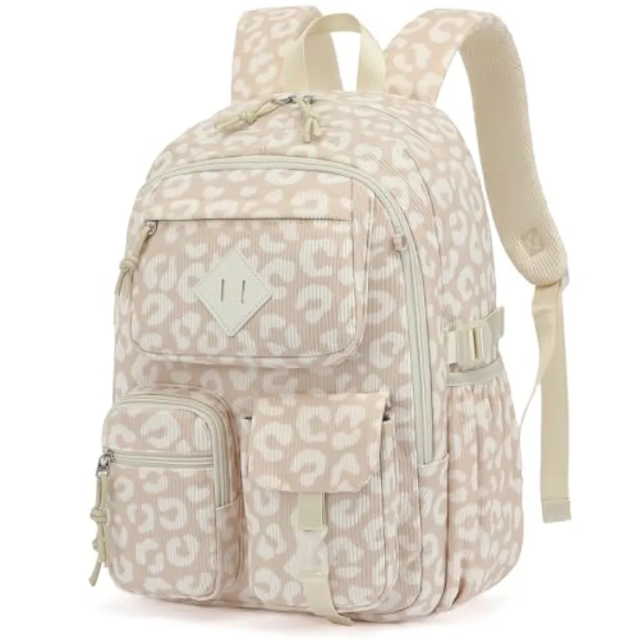 Cheetah Corduroy School Backpack for Girls, Elementary Middle High Campus Bookbag Women 15.6 inch Laptop Travel Daypacks
Cheetah Corduroy School Backpack for Girls, Elementary Middle High Campus Bookbag Women 15.6 inch Laptop Travel Daypacks