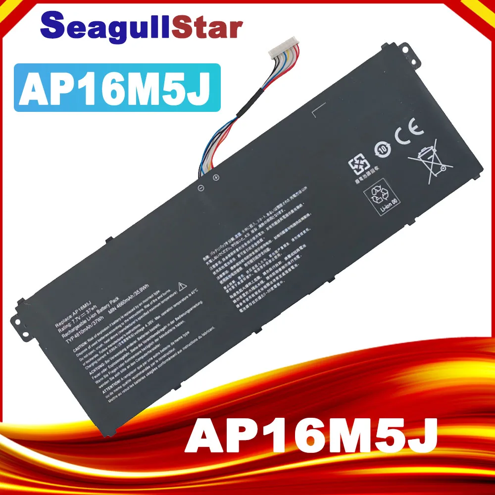 AP16M5J Laptop Battery For Acer Aspire 1 A114-31 Series Aspire 3 A314-31 Series Aspire 3 A315-21 Series
AP16M5J Laptop Battery For Acer Aspire 1 A114-31 Series Aspire 3 A314-31 Series Aspire 3 A315-21 Series