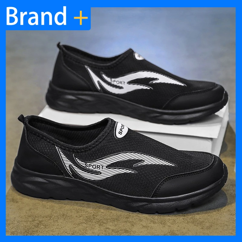 Men Sports Shoes Fashionable Breathable Slip on Casual Daily Walking Shoes Anti Slip Lightweight Soft Soled Mesh Shoes for Men
Men Sports Shoes Fashionable Breathable Slip on Casual Daily Walking Shoes Anti Slip Lightweight Soft Soled Mesh Shoes for Men