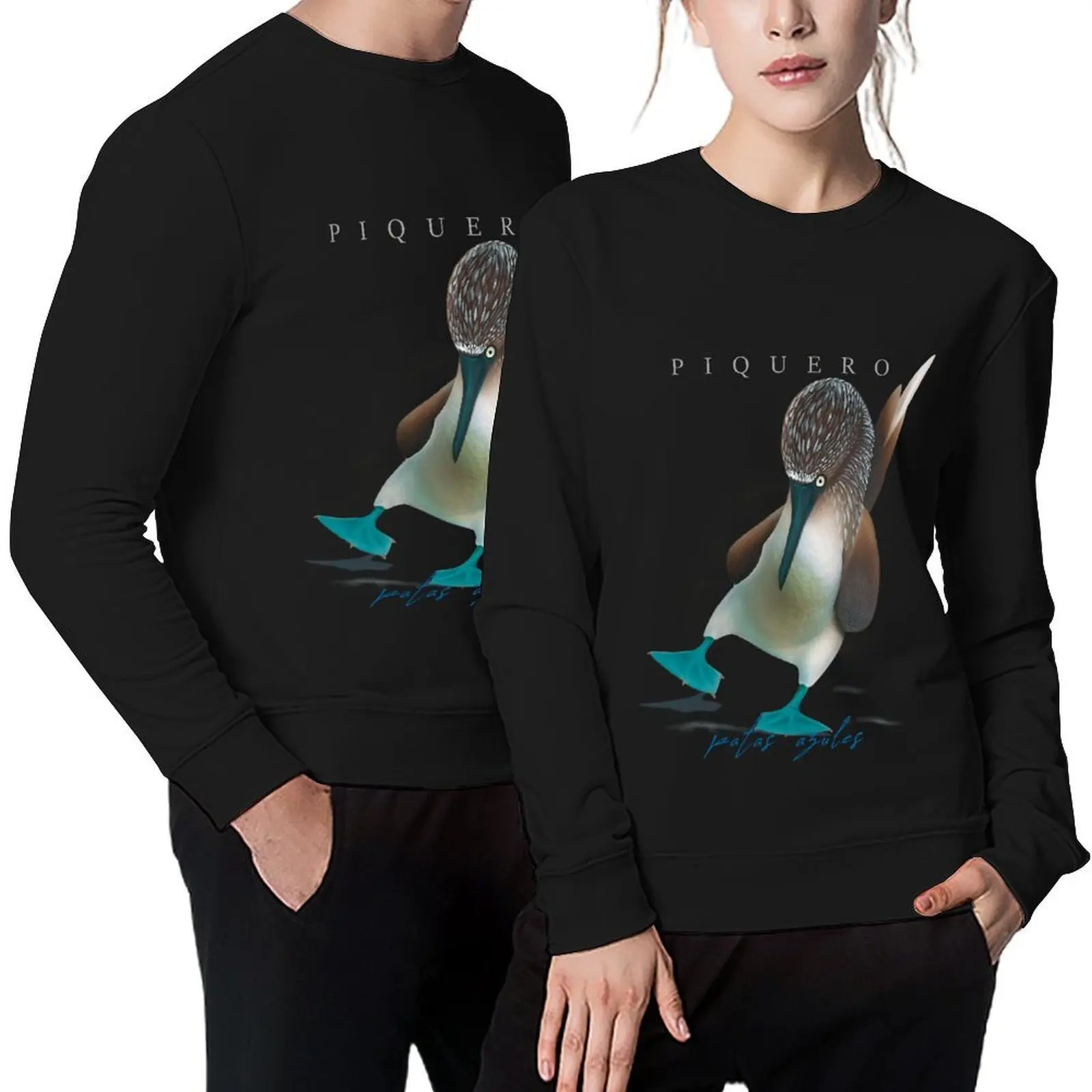 Galapagos Booby (Blue-footed Booby) Pullover autumn men wear anime clothing autumn sweatshirt
Galapagos Booby (Blue-footed Booby) Pullover autumn men wear anime clothing autumn sweatshirt