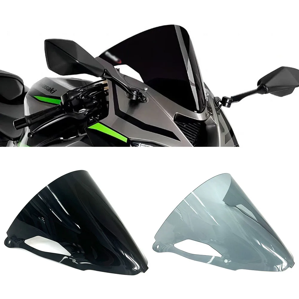 ZX6R Motorcycle Front Fairing Windshield Windscreen For Kawasaki NINJA ZX-6R 2024-2025 Wind Screen Shield Deflector Visor
ZX6R Motorcycle Front Fairing Windshield Windscreen For Kawasaki NINJA ZX-6R 2024-2025 Wind Screen Shield Deflector Visor