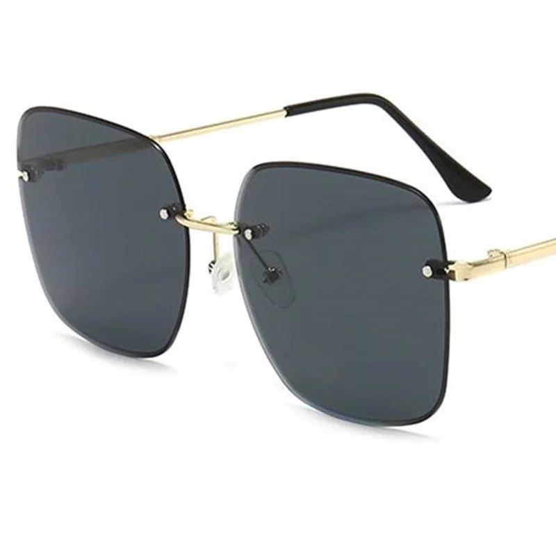 Fashion Sunglasses Women Rimless Sun Glasses Anti-UV Spectacles Square Eyeglasses Gradient Color Lens Google Ornamental
Fashion Sunglasses Women Rimless Sun Glasses Anti-UV Spectacles Square Eyeglasses Gradient Color Lens Google Ornamental