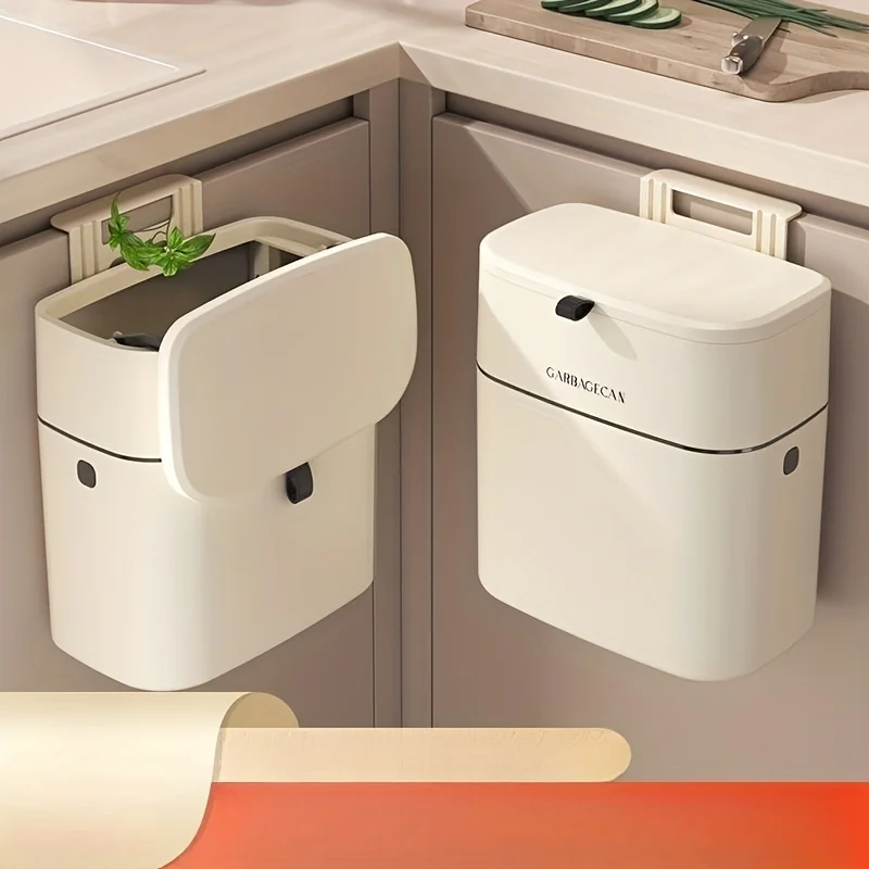 Square Hanging Trash Can with Flip Cover - Ideal for Bathroom, Kitchen, and Office - Space-Saving Design - Available in Multiple
Square Hanging Trash Can with Flip Cover - Ideal for Bathroom, Kitchen, and Office - Space-Saving Design - Available in Multiple